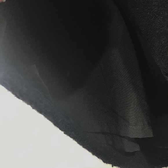 Banana Republic Woman’s Dress sz 6 Sheath Career Fully Black Wool Blend - Picture 7 of 8